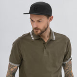 Hat - Five Panel - Black 8 (3 colors)