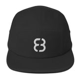 Hat - Five Panel - White 8 (3 colors)