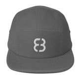 Hat - Five Panel - White 8 (3 colors)