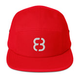 Hat - Five Panel - White 8 (3 colors)