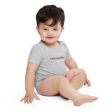 Baby Onesie - Black Opinion8ed Logo (2 colors)
