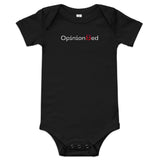Baby Onesie - White Opinion8ed Logo (2 colors)