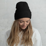 Hat - Cuffed Beanie - Black 8 (5 colors)