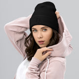 Hat - Cuffed Beanie - Black 8 (5 colors)