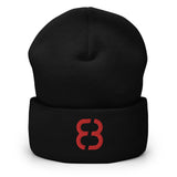Hat - Cuffed Beanie - Red 8 (5 colors)