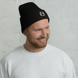 Hat - Cuffed Beanie - White 8 (5 colors)