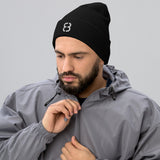 Hat - Cuffed Beanie - White 8 (5 colors)