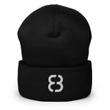 Hat - Cuffed Beanie - White 8 (5 colors)