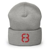 Hat - Cuffed Beanie - Red 8 (5 colors)