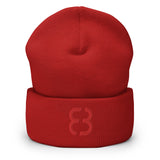 Hat - Cuffed Beanie - Red 8 (5 colors)