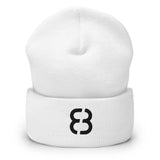 Hat - Cuffed Beanie - Black 8 (5 colors)