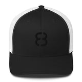 Hat - Trucker - Black 8 (6 colors)