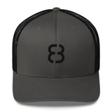 Hat - Trucker - Black 8 (6 colors)