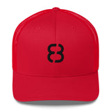 Hat - Trucker - Black 8 (6 colors)