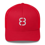Hat - Trucker - White 8 (6 colors)