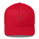 Hat - Trucker - Red 8 (6 colors)