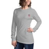 Unisex Long Sleeve Tee - Red 8 (5 colors)