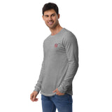 Unisex Long Sleeve Tee - Red 8 (5 colors)