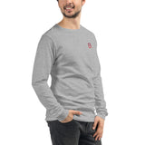 Unisex Long Sleeve Tee - Red 8 (5 colors)