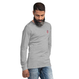 Unisex Long Sleeve Tee - Red 8 (5 colors)