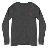 Unisex Long Sleeve Tee - Red 8 (5 colors)