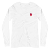 Unisex Long Sleeve Tee - Red 8 (5 colors)
