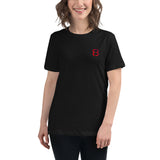 Women's Relaxed T-Shirt - Red 8 (4 colors)