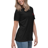 Women's Relaxed T-Shirt - Red 8 (4 colors)