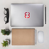 Sticker: Red 8