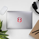 Sticker: Red 8